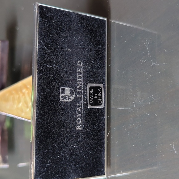 Royal Limited Silver 9" Standing Table Cross Crucifix Jeweled Enamel - Picture 5 of 6